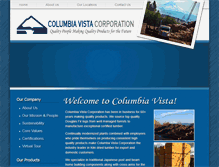 Tablet Screenshot of columbiavistacorp.com